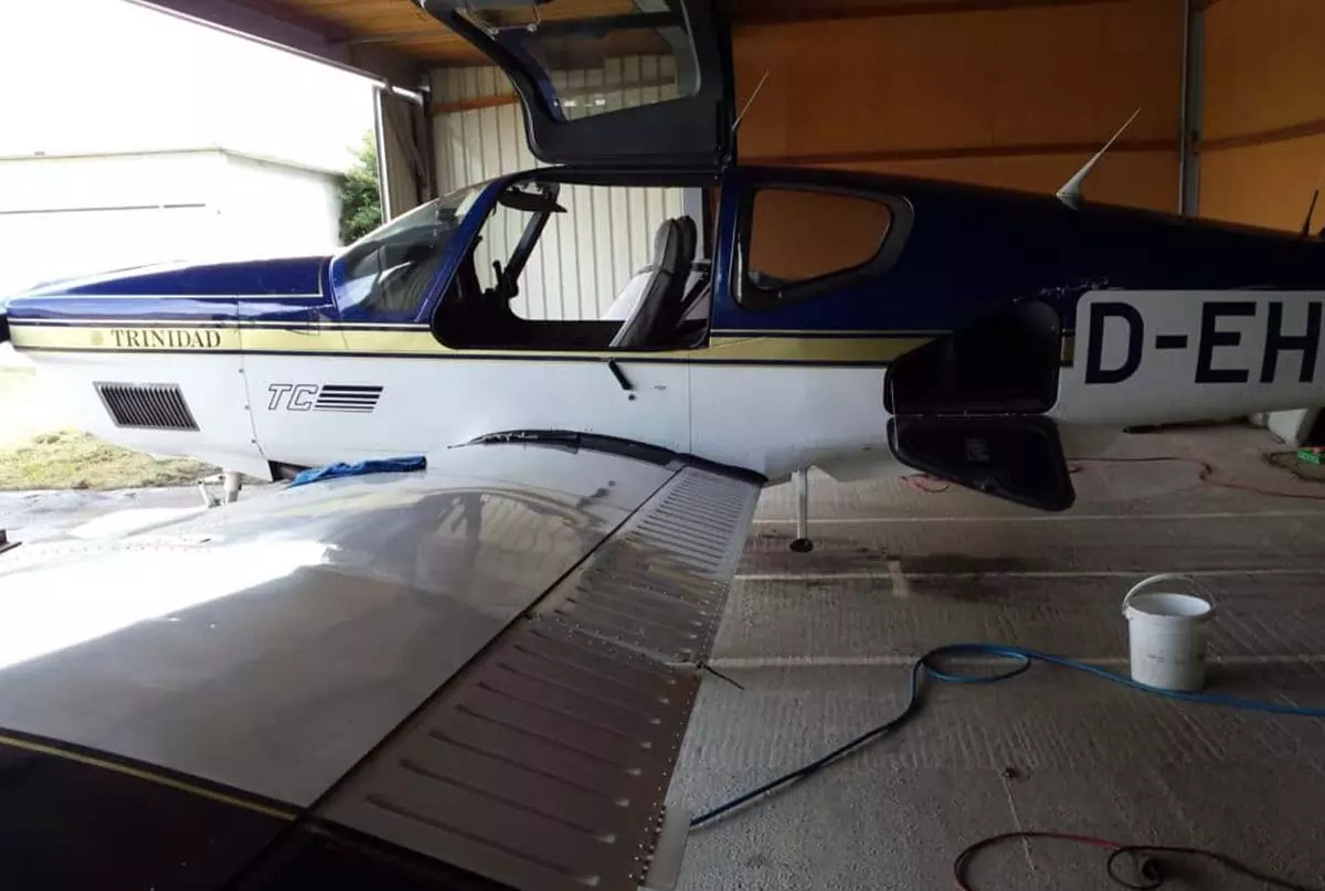 Flugzeug Aufbereitung in Koblenz