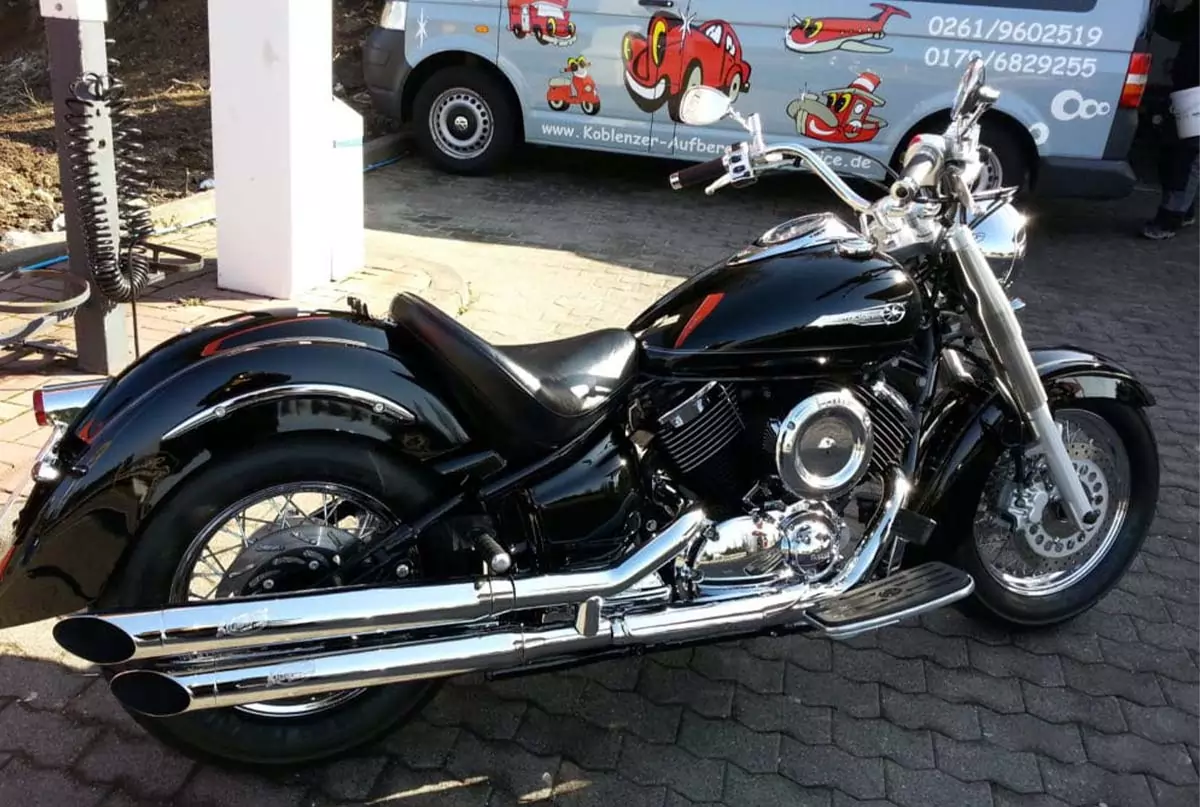 Motorrad Aufbereitung