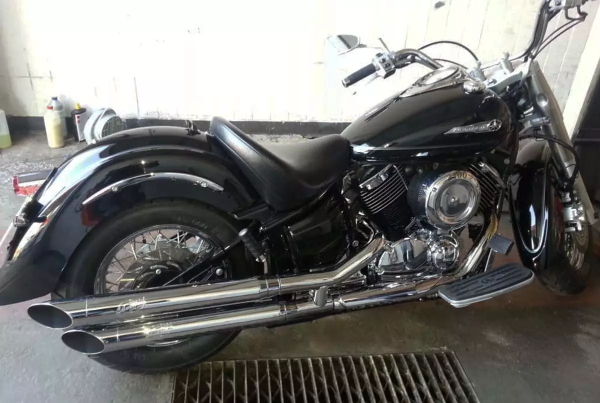 Motorrad Aufbereitung